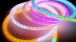 Yiford USB 5V 360&deg; Addressable round 10mm Plush LED Strip