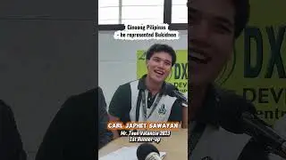 19 years old palang, nakaapil na sya sa Ginoong Pilipinas😲😲😲Paminawa si Carl Japhet Sawayan