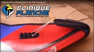 Starboard Airline inflatable Race all star 2018 Unboxing #4