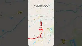 20979 Udaipur Jaipur Vande Bharat Express Train Route