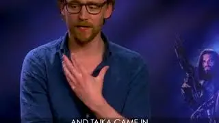 Tom Hiddleston tells Ali Plumb about improvising 