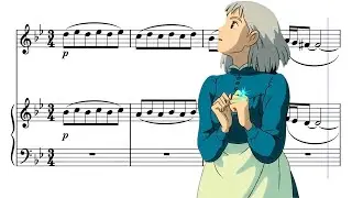 Merry-Go-Round of Life by Joe Hisaishi - OBOE & PIANO Sheet Music