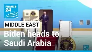 US president heads to Saudi Arabia amid tense relations &bull; FRANCE 24 English