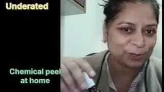 Chemical peeling first time at home #india #facecare #chemicalpeel #trending #viral #selfimprovement