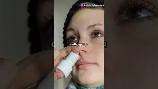 Nose-to-brain delivery #shorts #drugdelivery #pharmacy #pharmaceutics #nasal #spray #pharmacology