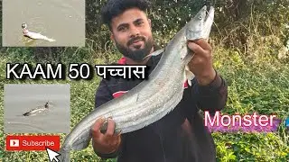 आज केला काम 50😱🎣 लागला मोठा शिवडा/spoon fishing techniques@crazyaboutfishing 