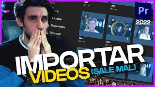 ¿Por qué hizo esto Adobe? 👀 | IMPORTAR VIDEOS en PREMIERE 2022 * EXPLICADO *