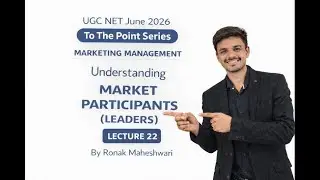 Market participants | Market leaders | Marketing management | UGC NET 2026 #marketingmanagement #ugc