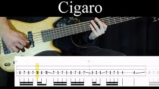 Cigaro (System of a Down) - Bass Cover (With Tabs) by Leo Düzey