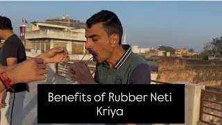 Rubber Neti | Benefits Of Rubber Neti Kriya | #rubber #netikriya #detox #sinusrelief