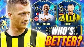 Who's Better? 93 TOTS Reus or 92 TOTS Kolo Muani Player Review!