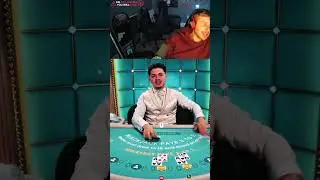 WAIT FOR LAST MOMENT..!! 🤯 #blackjack #casino #streamer #highlights