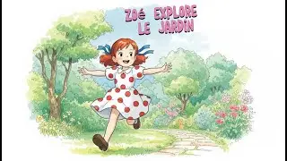 Zoé explore le jardin – Conte pour enfants de la série « Les aventures de Zoé ».
