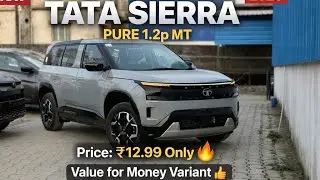 Tata Sierra pure 1.5 petrol MT| Sierra Pure petrol manual | tata sierra pure variant 