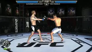 fight - 2  || Alexander Gustafson Vs Rich Franklin || ufc mobile #ufc #ufcmobile