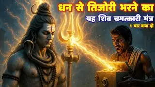 इतना धन बरसेगा! 💰 तिजोरी छोटी पड़ेगी!  Mahadev Dhan Prapti Mantra 🔱