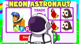 TRADING NEON ASTRONAUT GORILLA (Adopt me)