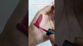 @insightcosmetic Cream Matte Mousse |Shade - Butter Cup #lipstick #berry #swatches #lipcolor