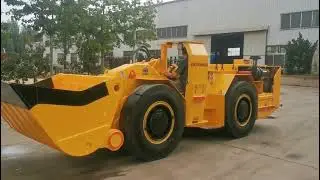 Load-Haul-Dump Machine Roxmech LHD RL 2 Mining Truck TESTING