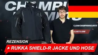 Rukka Shield-R Jacke und Hose rezension - ChampionHelmets.com