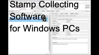 Stamp Collecting Software for Windows PCs