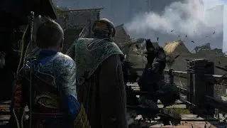 Loki travelling the realms with Odin - Full Realm Travel Sequence