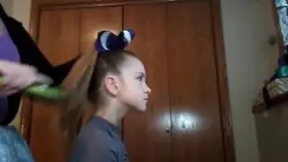 Cheer Hair - Slicked Back High Ponytail
