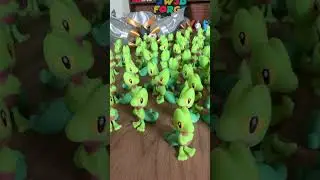 Treecko #treecko #p1s #pokemon #pokemoncollectible #bambulab #3dprinting #x1carbon #toys #pokemontcg