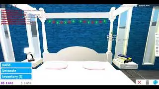 Soft pink bedroom || Bloxburg Roblox