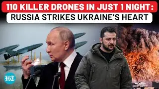 Ukraine Faces Aerial Terror | Russia&rsquo;s Winter War Intensifies with Deadliest 110 Drones, Missiles