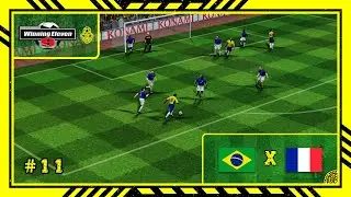 World Soccer Winning Eleven 9 (PS2) Amistosos #11 Brasil x França
