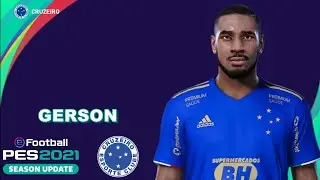 GERSON PES 2021 (CRUZEIRO) EFOOTBALL - ATUALIZA&Ccedil;&Atilde;O DE OVERALL