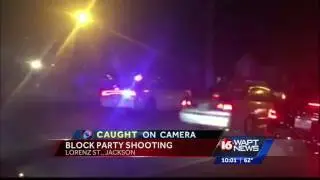 New video of block party shooting