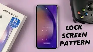 How To Set Up Lock Screen Pattern On Samsung Galaxy A54 5G