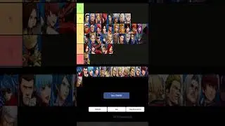 KoF XV Tier List 🔥 09/22 🔥 v.1.40 🔥 Subscribe 🔥 King of Fighters #shorts