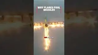 Why Flares Fool Missiles 🔥 | How Fighter Jets Dodge Heat-Seeking Missiles