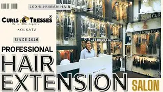 Professional hair extension boutique salon in Kolkata. 9830181702 #hairextensions