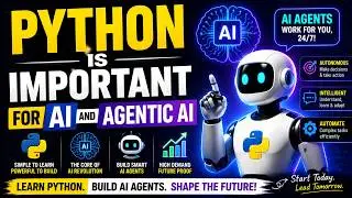 Why Python is Essential for AI & Agentic AI? | Python Ka Chilla in Urdu/Hindi