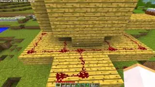 Realistic Minecraft Elevator with Piston Mod