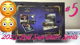 2023 Leaf Superlative Sports #5! Another sweet box!