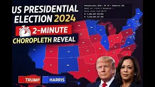 The Race to 270 US Election 2025 Vote Count Animation