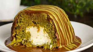 Secret 5-Star Hotel Recipe ✨ Dubai Chocolate Cheese Bomb at Home