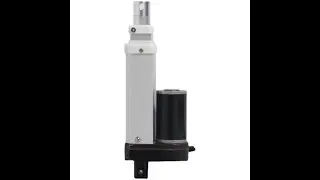 Multi-section electric actuator telescopic rod large thrustr