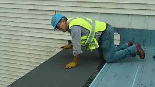 Instalación de membranas de techo autoadhesivos Flintlastic® SA a bajas temperaturas