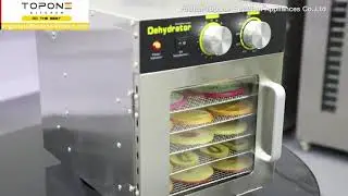 Stainless Steel Homemade Jerky Fruit Dehydrator Drying Machine ST-04-Topone Kitchen Food Dehydrator