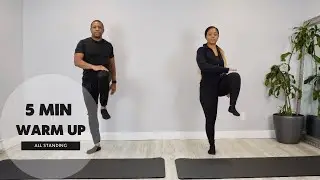 5-MIN WARM UP | Do This Before Your Workout | All Standing