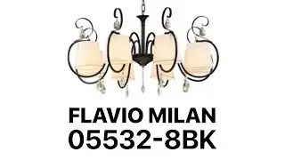 Flavio MILAN 05532-8BK Потолочная люстра