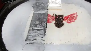 ASMR Owl Design on Ice Cream Rolls | Satisfying ASMR