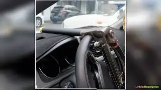 Car Steering Wheel Lock AntiTheft Protection Interior Locks Security Device Car Locks Foldable