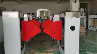 Zento - Factory price Durable Auto Barrier Gate Flap Turnstyles For Indoor Outdoor Turnstile